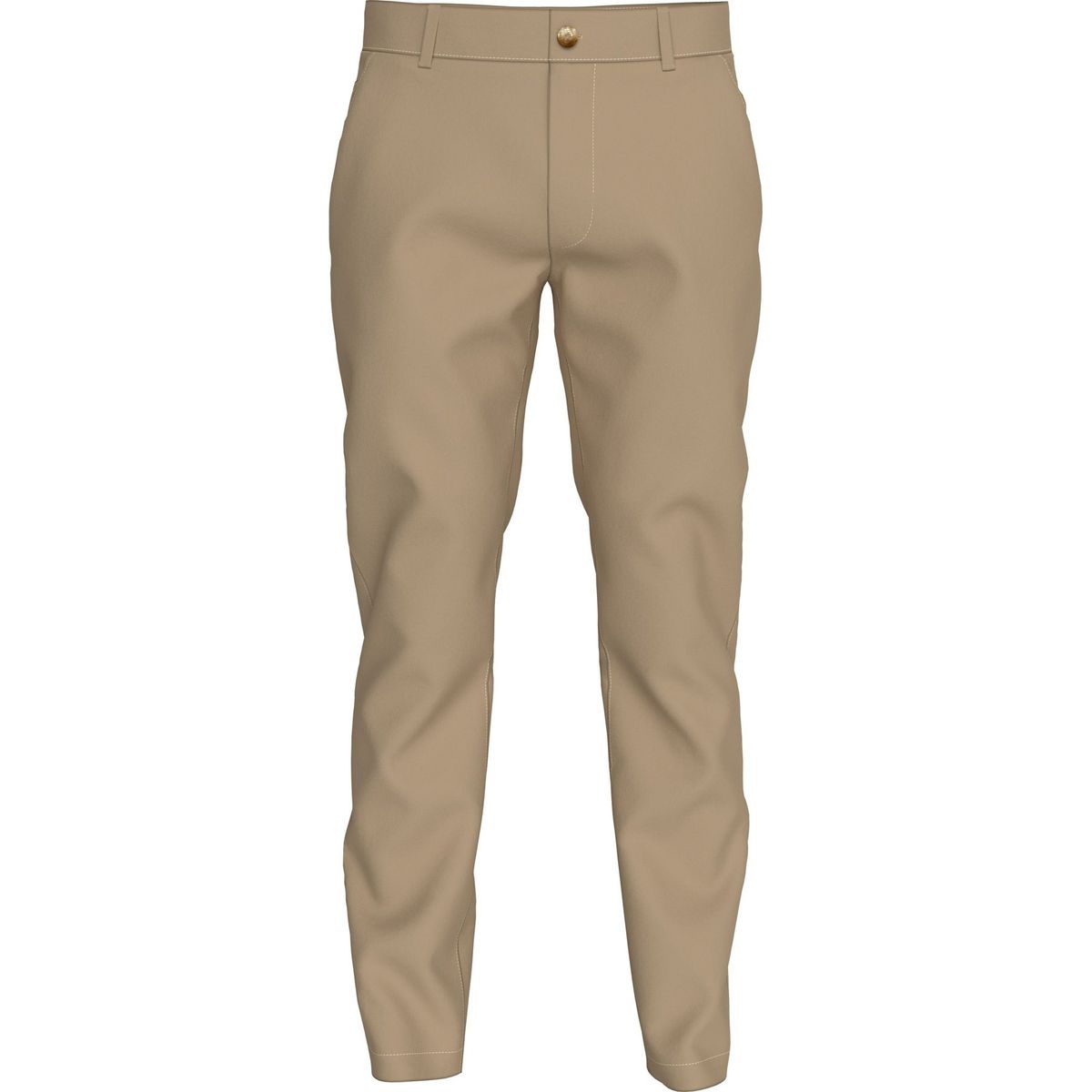 CALVIN KLEIN - Pantalones beige chinos tapered Calvin Klein