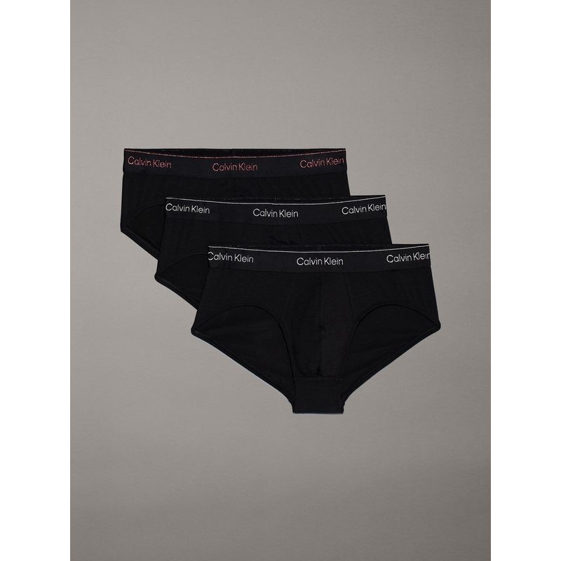CALVIN KLEIN - Pack negro de 3 slip - Modern cotton Calvin Klein