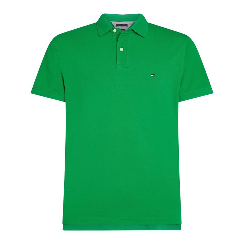 TOMMY HILFIGER - Polo verde 1985 de corte regular Tommy Hilfiger