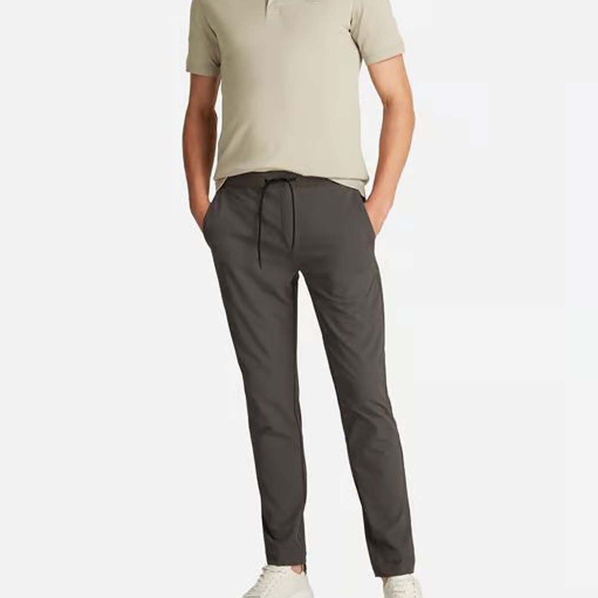 CALVIN KLEIN - Polo beige slim de algodón Calvin Klein