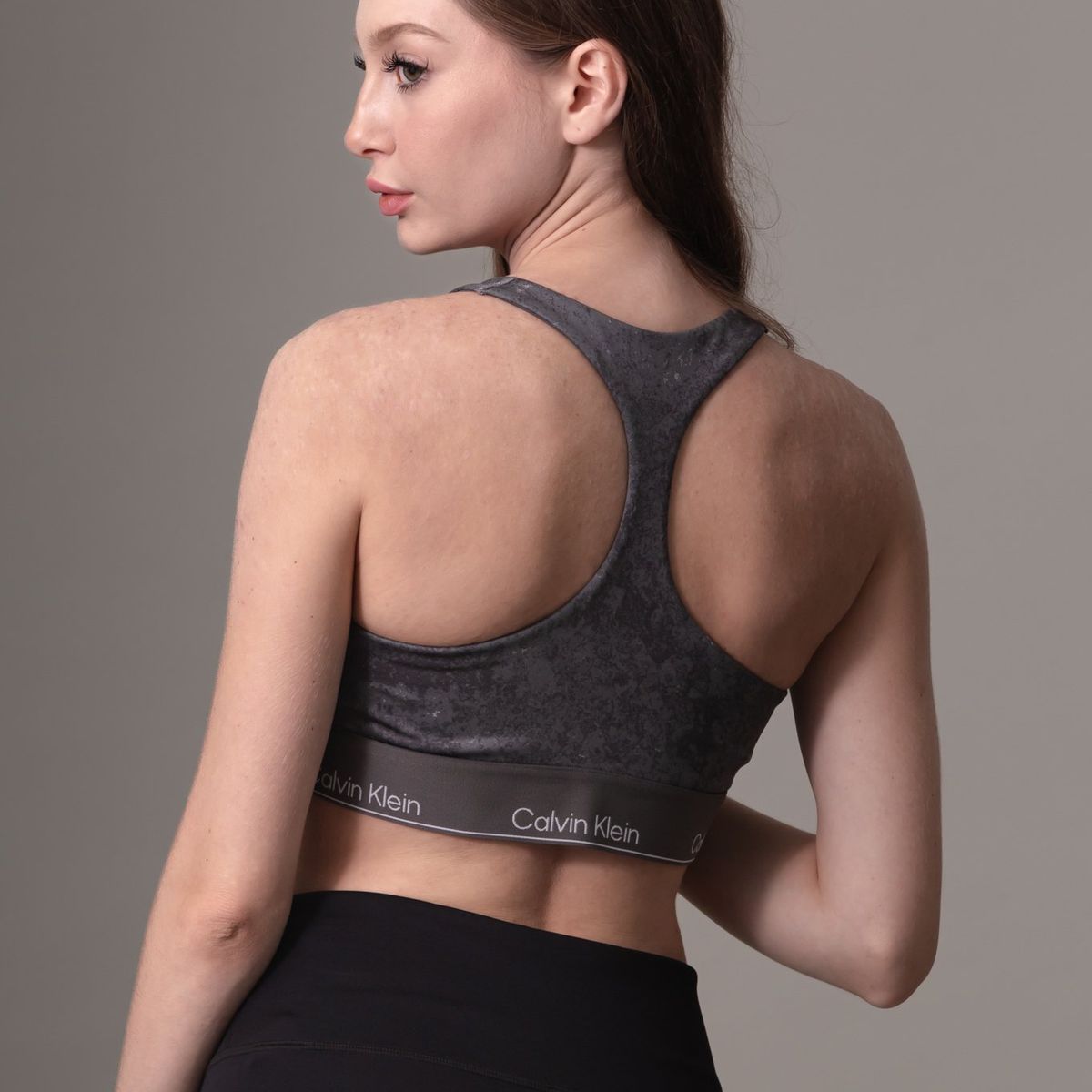 CALVIN KLEIN - Top Gris De Soporte Medio Calvin Klein