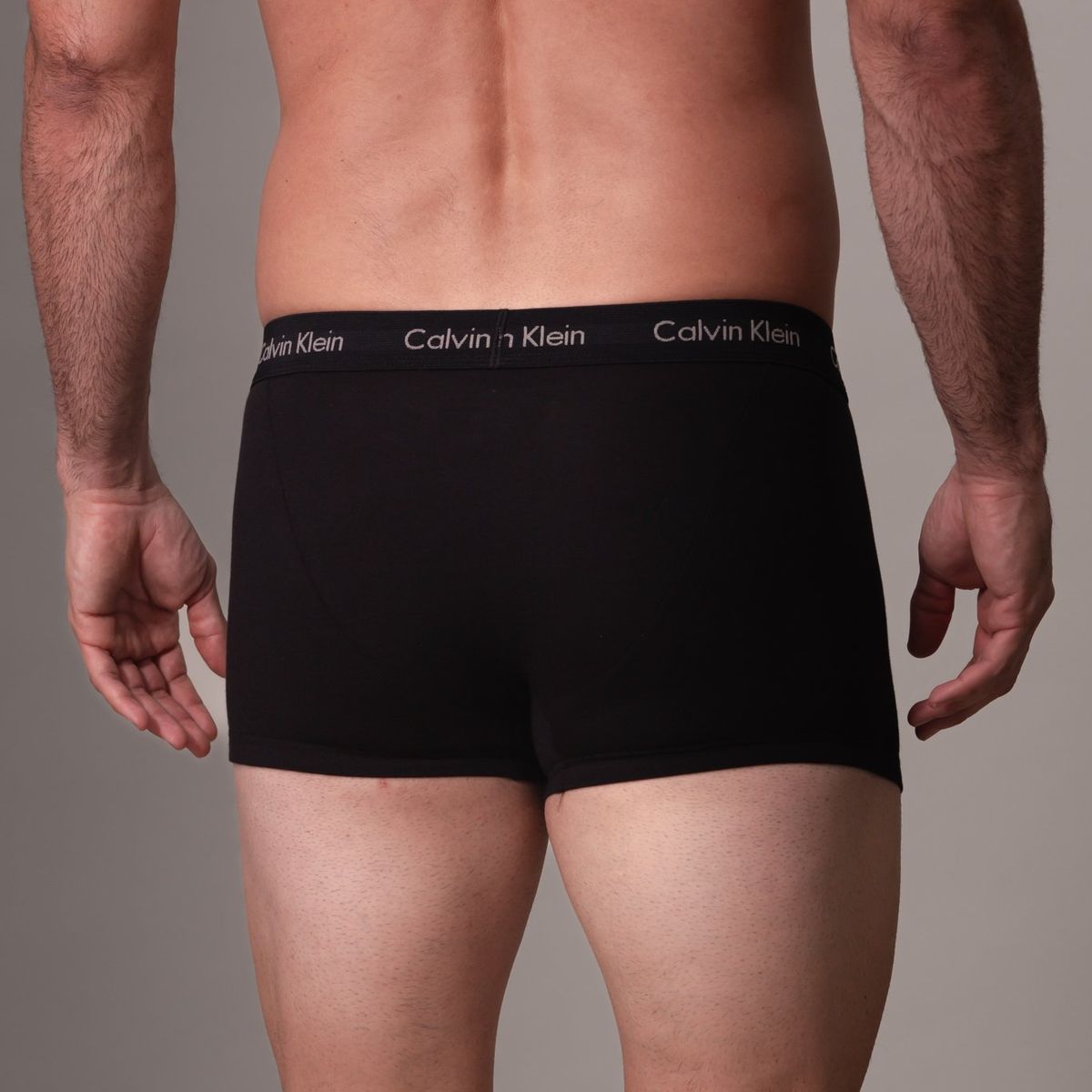 CALVIN KLEIN - Pack negro de 3 boxer trunk - cotton stretch Calvin Klein