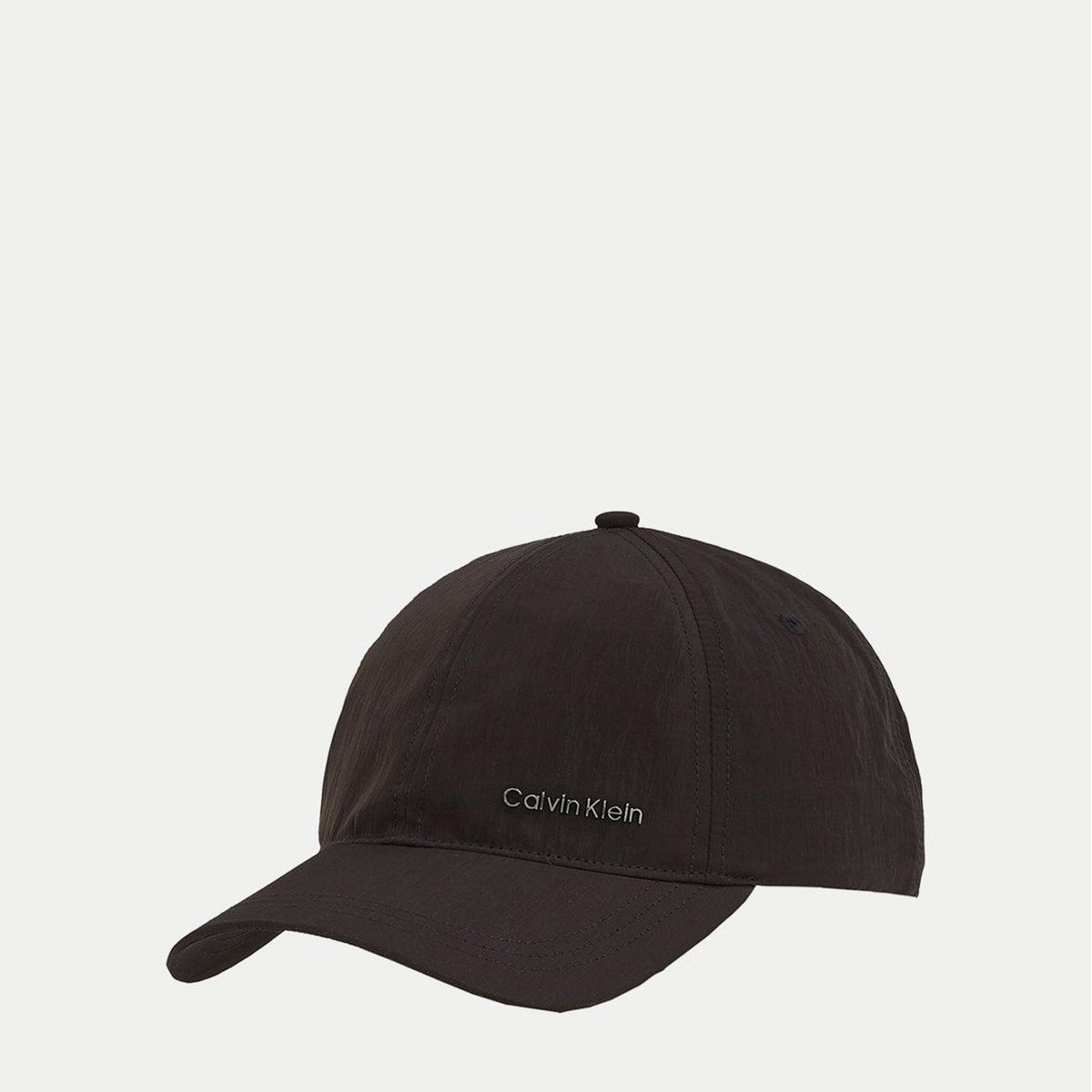 CALVIN KLEIN - Gorra negra mercerized Calvin Klein