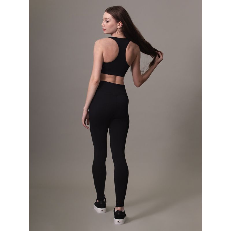 CALVIN KLEIN - Leggings negro deportivos con logotipo Calvin Klein