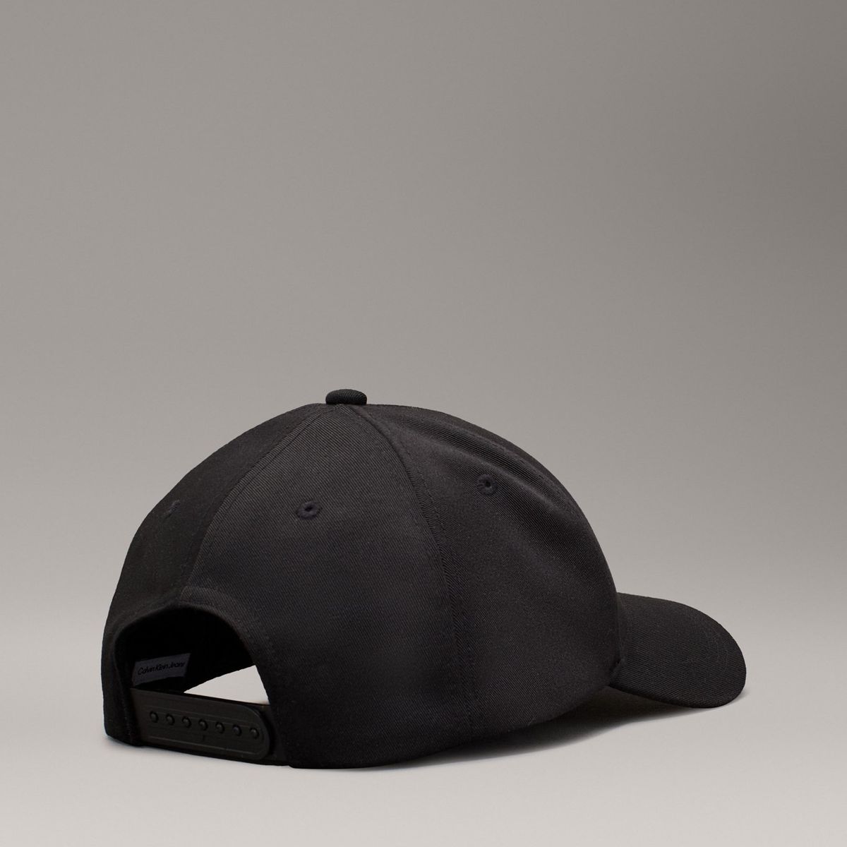 CALVIN KLEIN - Gorra negra de sarga con cálida felpa Calvin Klein