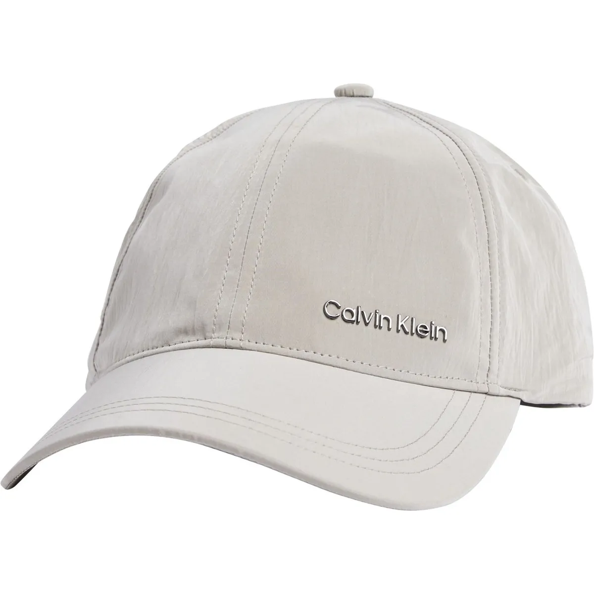 CALVIN KLEIN - Gorra beige mercerized Calvin Klein
