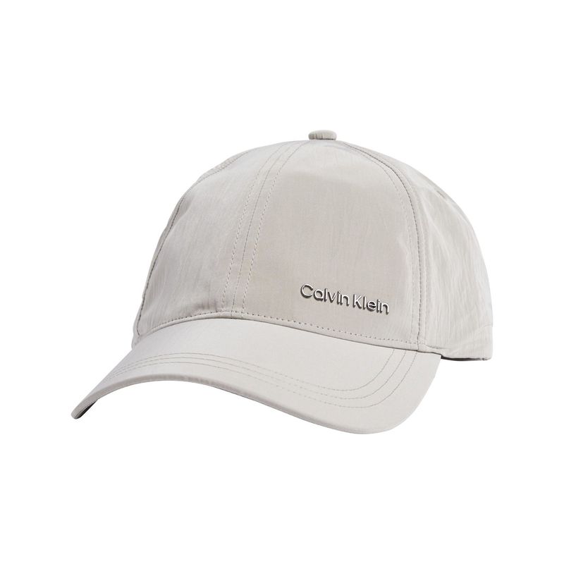 CALVIN KLEIN - Gorra beige mercerized Calvin Klein