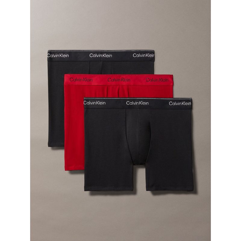 CALVIN KLEIN - Pack negro de 3 boxer brief - Modern cotton Calvin Klein