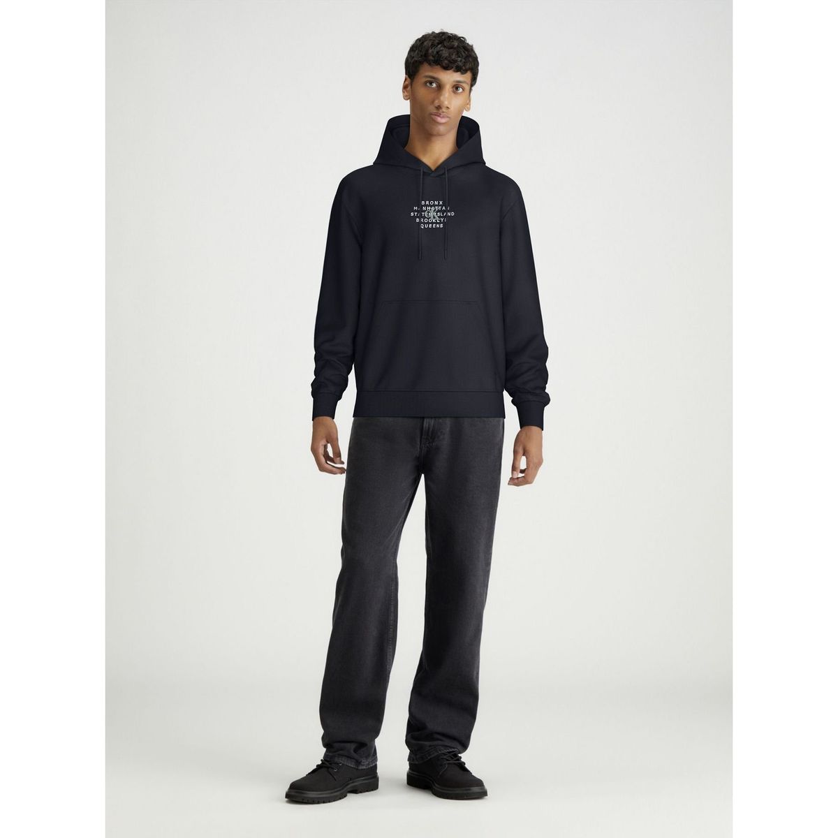 CALVIN KLEIN - Buzo negro graphic stamp nyc Calvin Klein