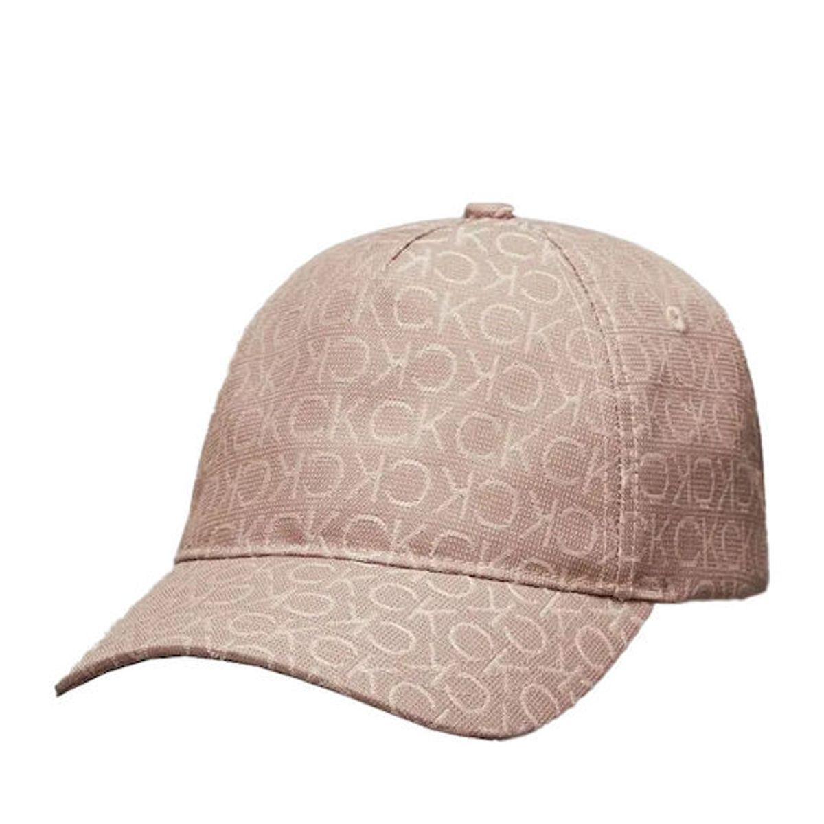 CALVIN KLEIN - Gorra beige de jacquard con logo Calvin Klein