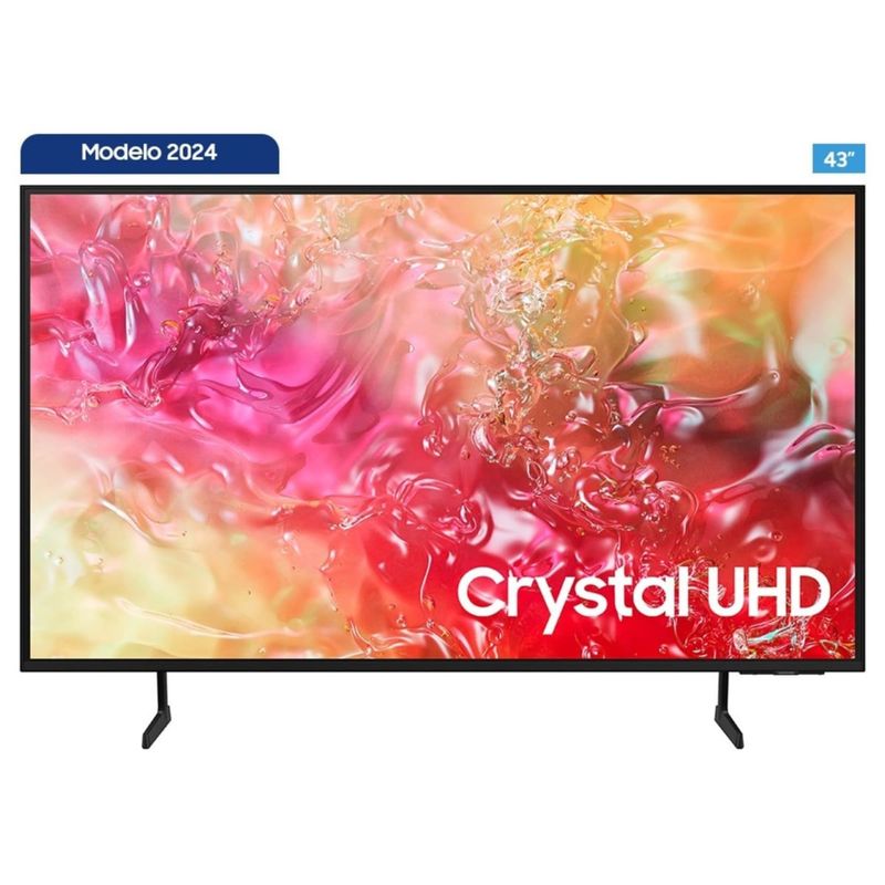 SAMSUNG - TELEVISOR SAMSUNG 43 CRYSTAL UHD SMART TV 4K UN43DU7000KXZL