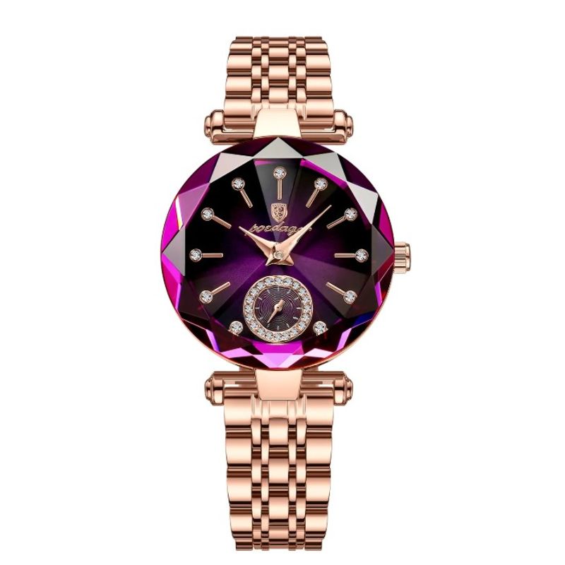 USA - Reloj Mujer Elegante Analogico Acero Inoxidable Poedagar