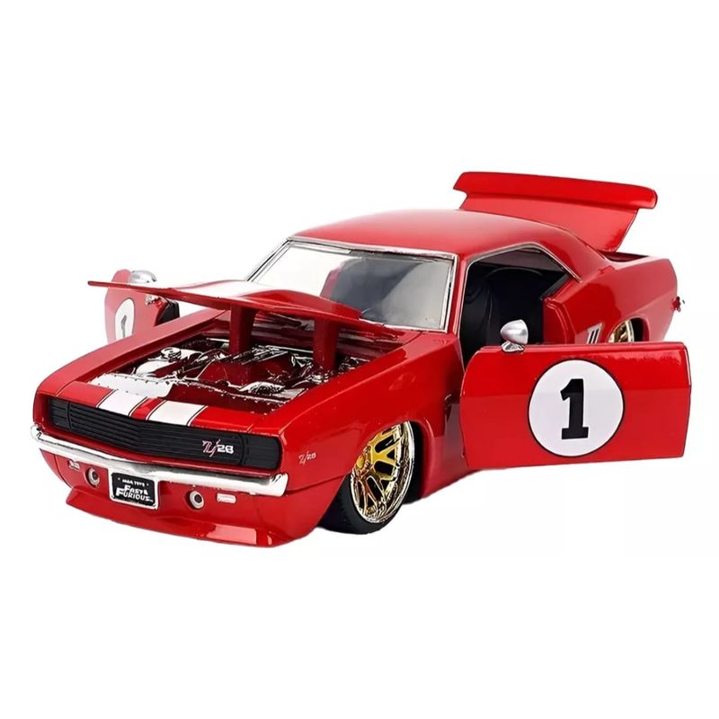 JADA TOYS - Carro Chevrolet Camaro 1969 Jada Fast & Furious 1/24