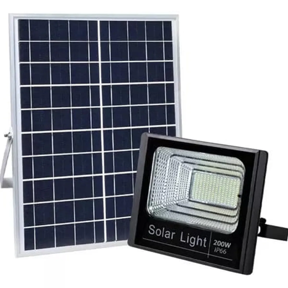 SKY - Reflector Solar 200W Lampara Led Panel Solar Control Remoto