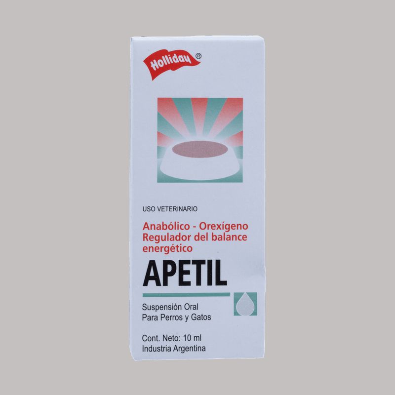 HOLLIDAY - Apetil Gotas - Perros y Gatos 10ml