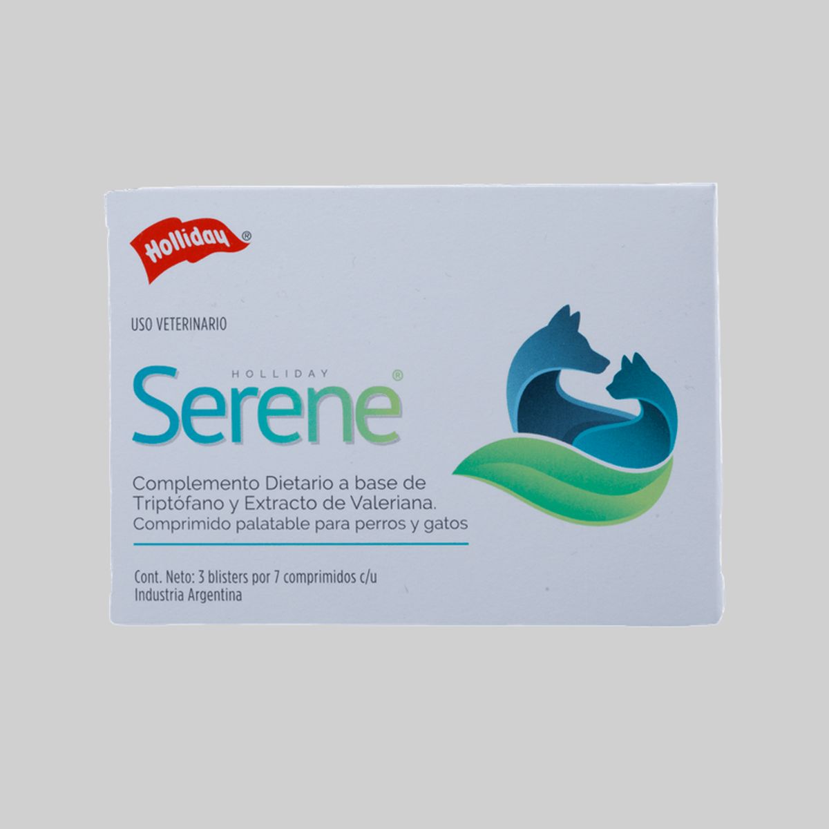 HOLLIDAY - Serene Biomodulador Perros y Gatos x 21 tabletas
