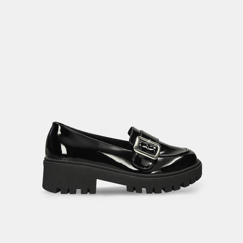 BATA - Mocasines Para Mujer Bata Negro Jivra