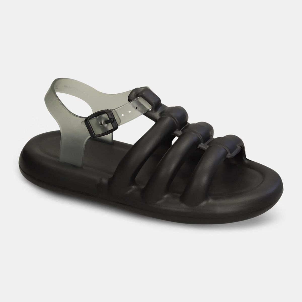 SANDA - Chanclas Para Mujer Sandak Negro Maia Kathe