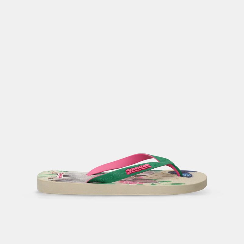 SANDA - Chanclas Para Mujer Sandak Morado Magali S
