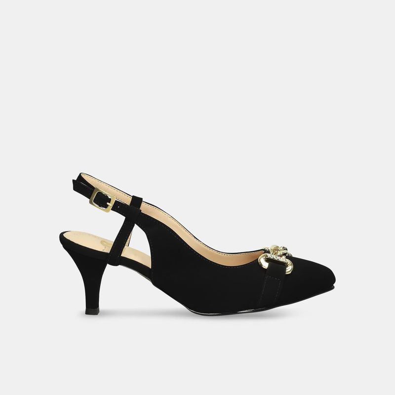BATA - Tacones Para Mujer Bata Negro Jamba