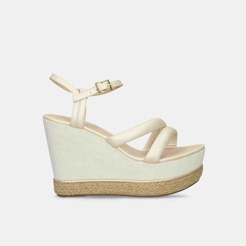 BATA - Sandalias Para Mujer Bata Dorado Joaquina