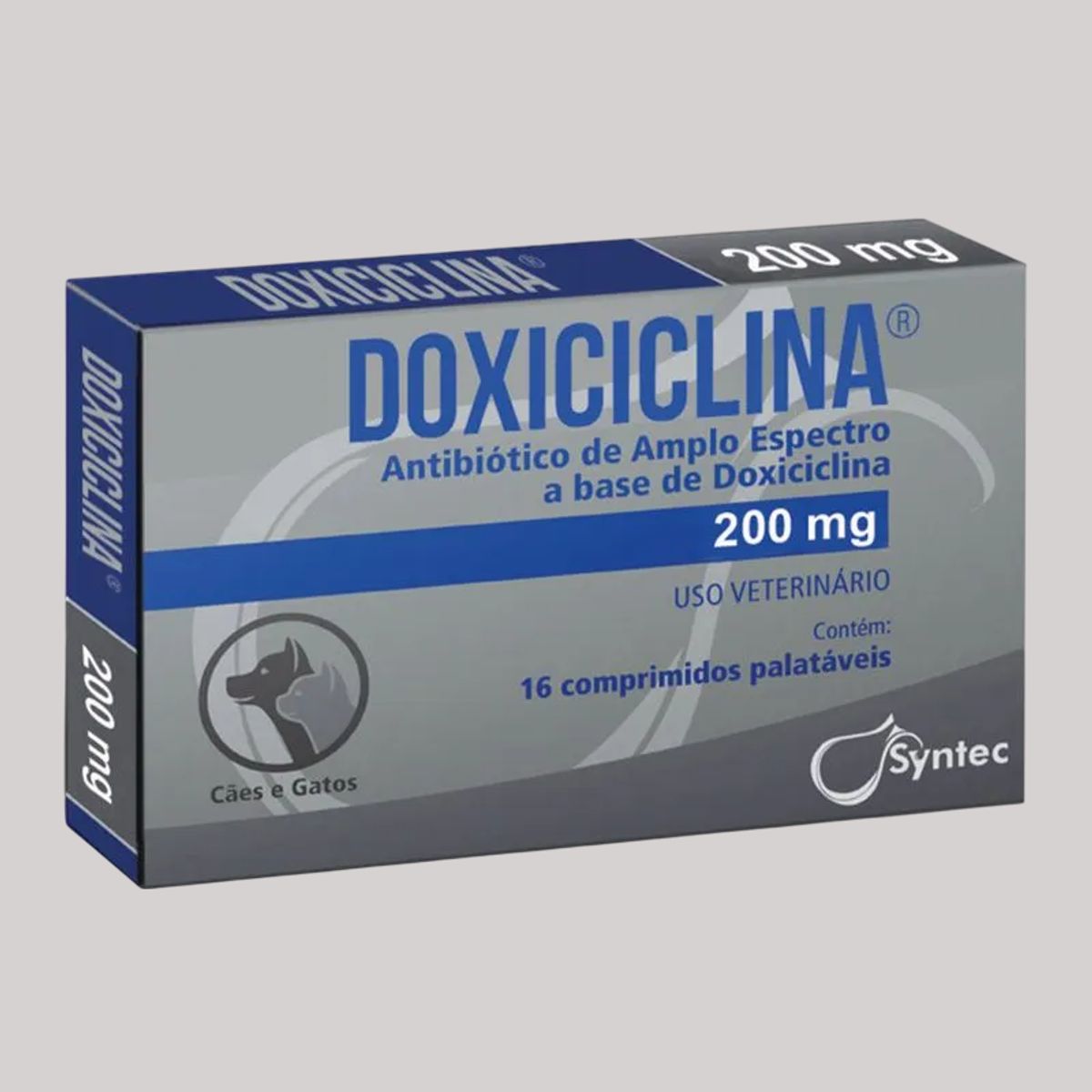 GENERICO - Antibiótico Doxiciclina Perros y Gatos 200mg x 16 tabletas