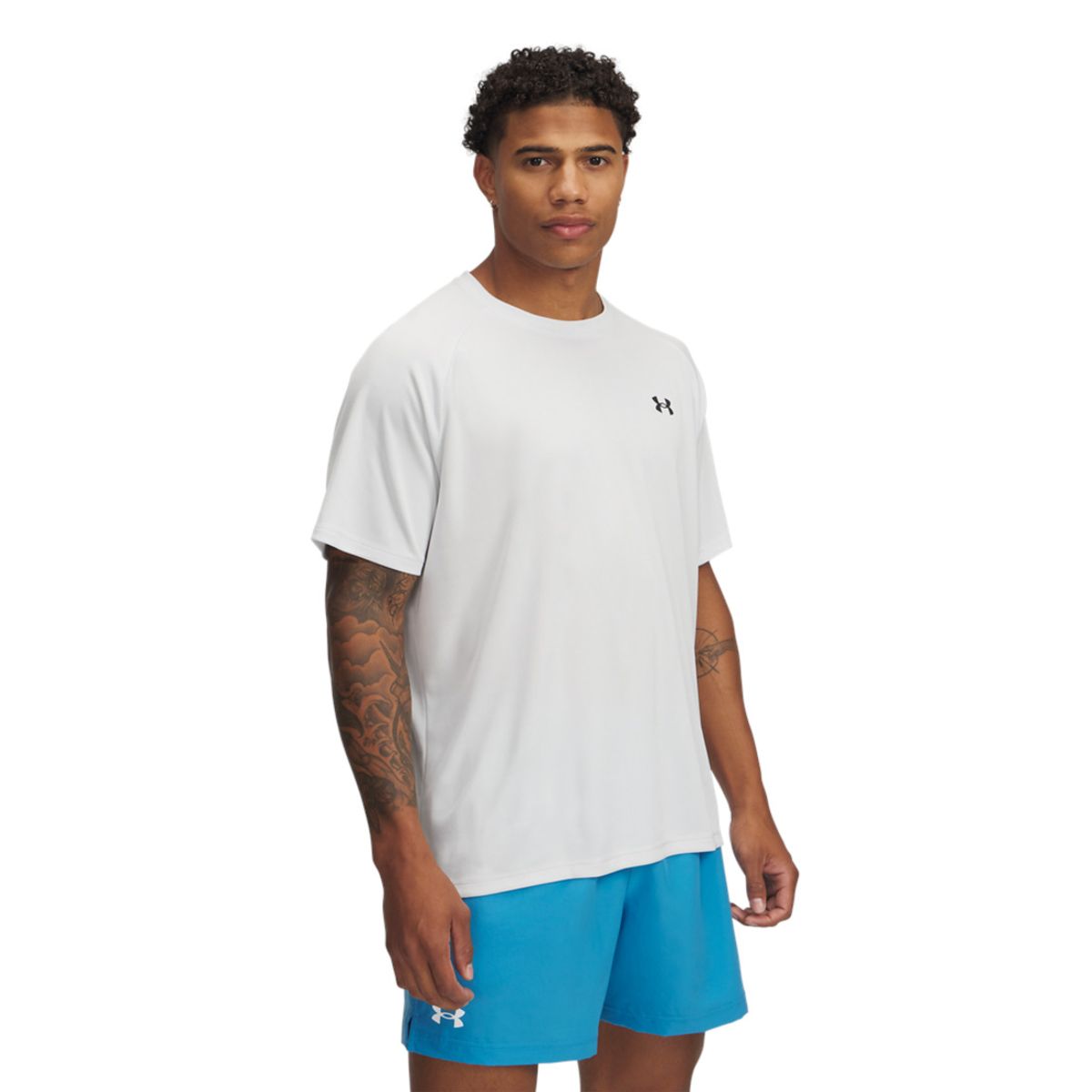 UNDER ARMOUR - Camiseta Hombre UNDER ARMOUR UA TECH TEXTURED Gris UNDER ARMOUR