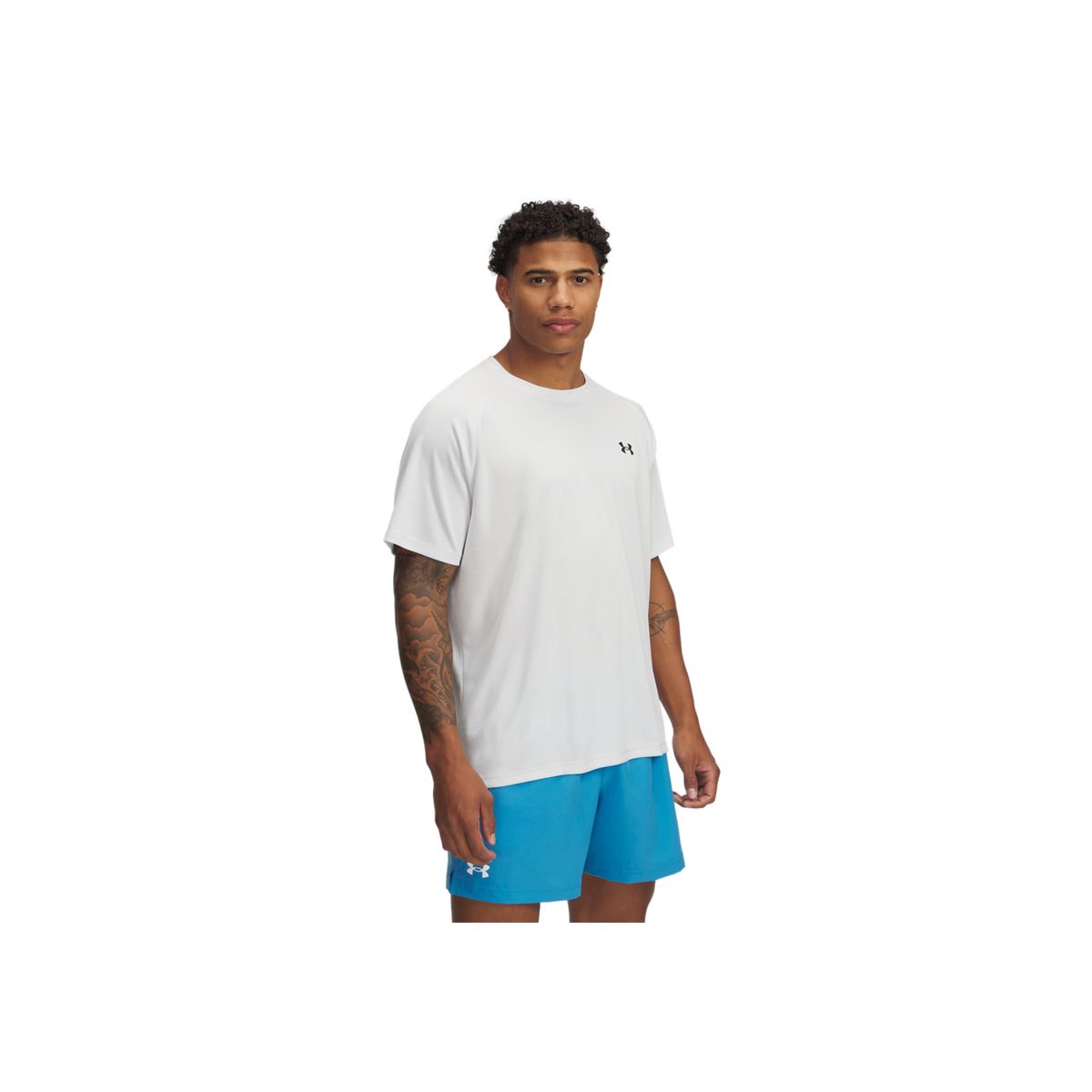 UNDER ARMOUR - Camiseta Hombre UNDER ARMOUR UA TECH TEXTURED Gris UNDER ARMOUR