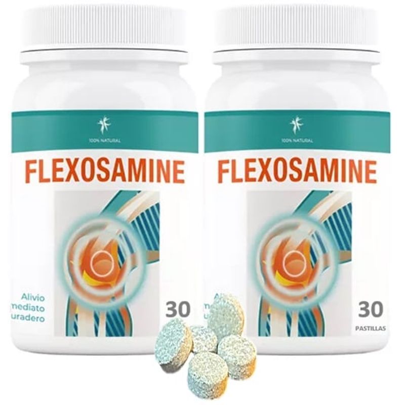 GENERICO - 2 FLEXOSAMINE  ELIMINA EL DOLOR ARTICULAR GLUCOSAMINA