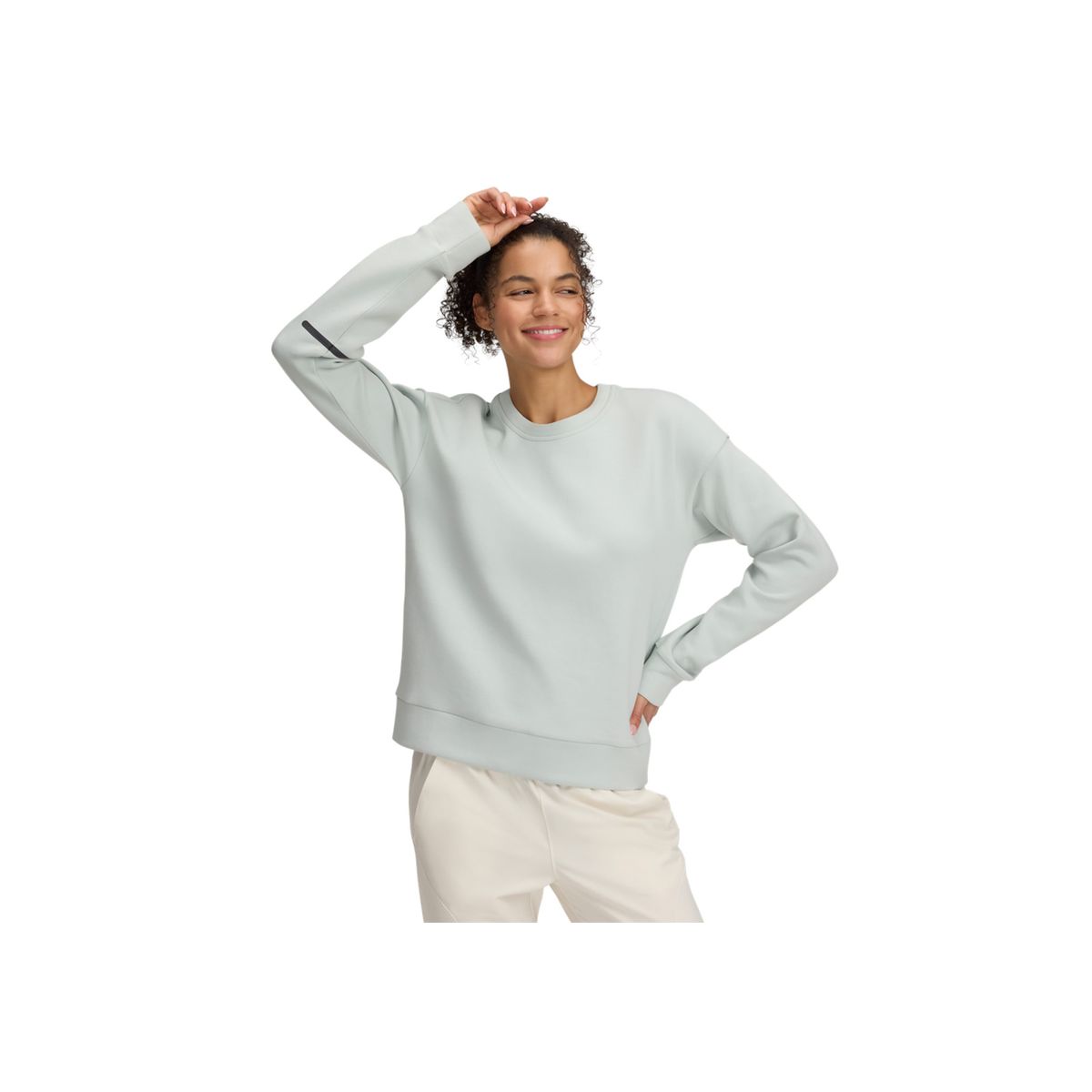 UNDER ARMOUR - Camiseta Mujer Under Armour Unstoppable Flc Crew Verde UNDER ARMOUR