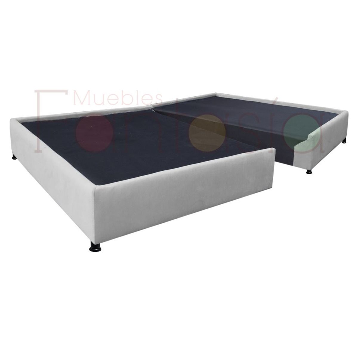 MUEBLES FANTASIA - Base cama PREMIUM 100cm Dividida Muebles Fantasía sas