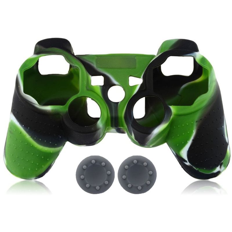 GENERICO - Forro Silicona PS3 Antideslizante 