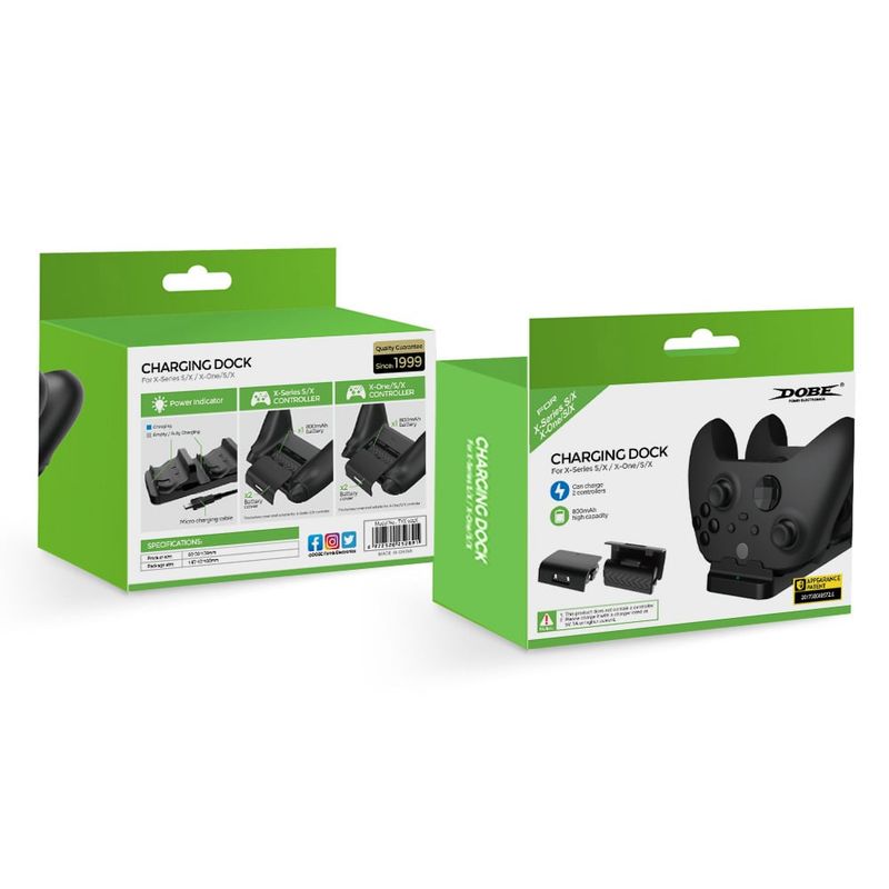 DOBE - Soporte de Carga Dual DOBE TYX-532X para Controles de Xbox 