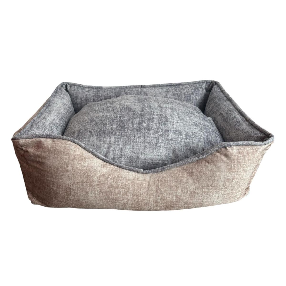 GENERICO - Cama Doble Faz para Mascotas Talla L Anti Fluido Beige