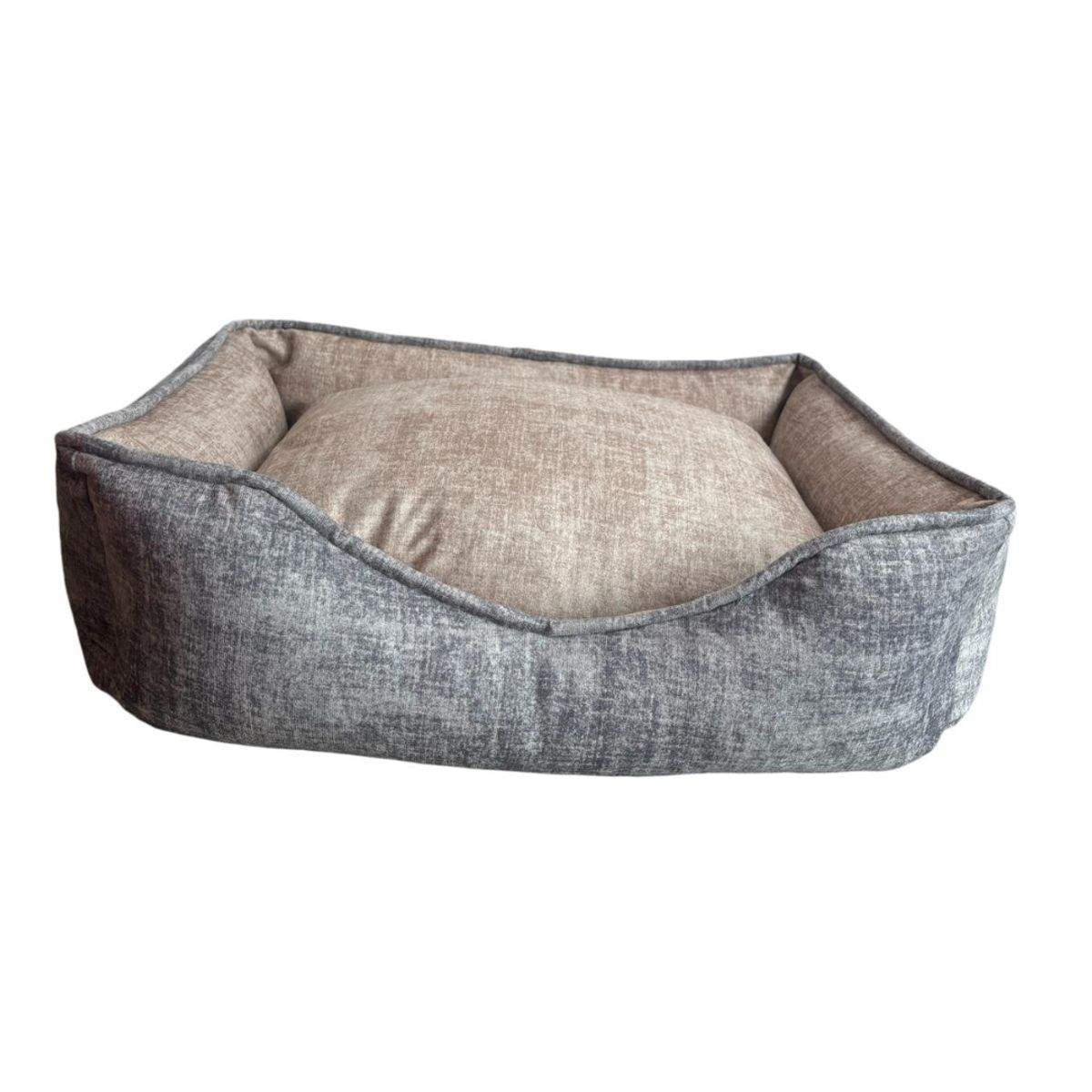 GENERICO - Cama Doble Faz para Mascotas Talla L Anti Fluido Beige