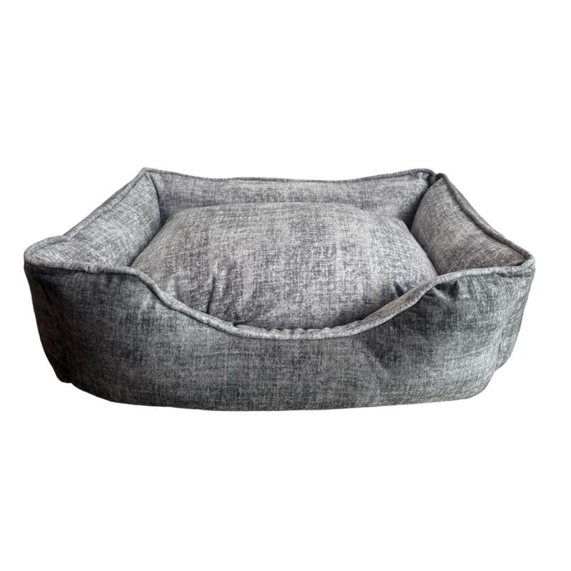 GENERICO - Cama Doble Faz para Mascotas Talla XL Anti Fluido Gris