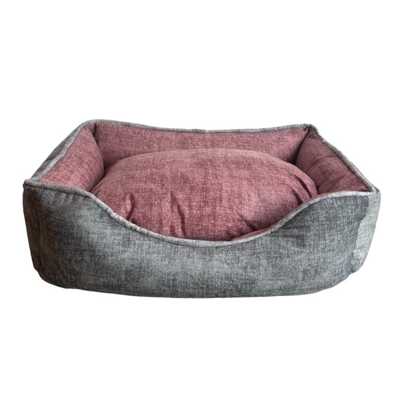 GENERICO - Cama Doble Faz para Mascotas Talla XL Anti Fluido Coral