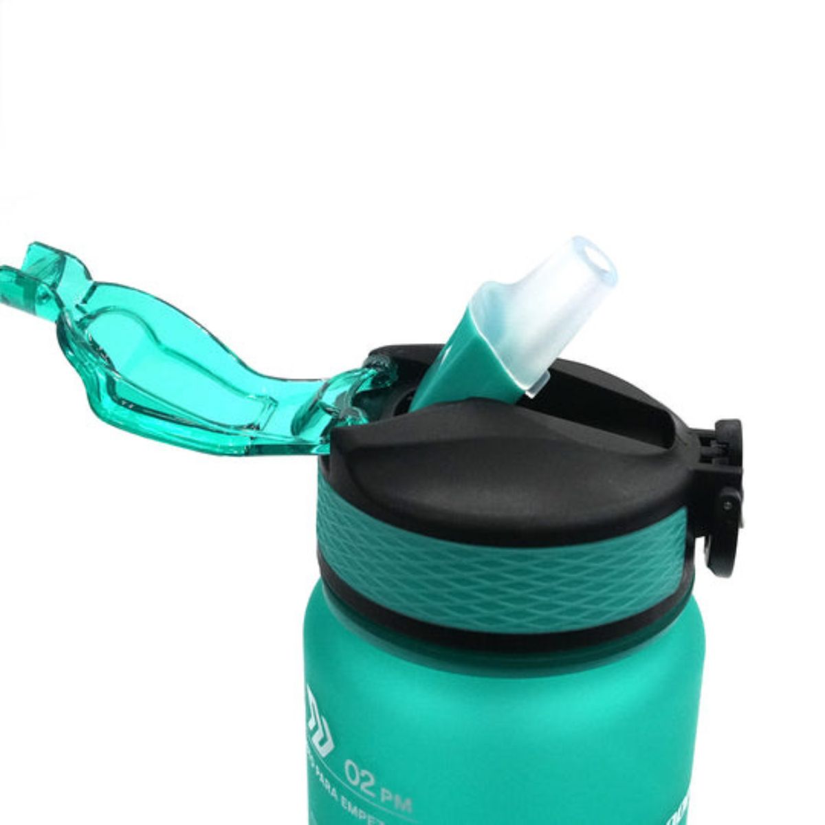 SPORT FITNESS - Botella Deportiva Mono Color Verde 1 Litro Sportfitness.