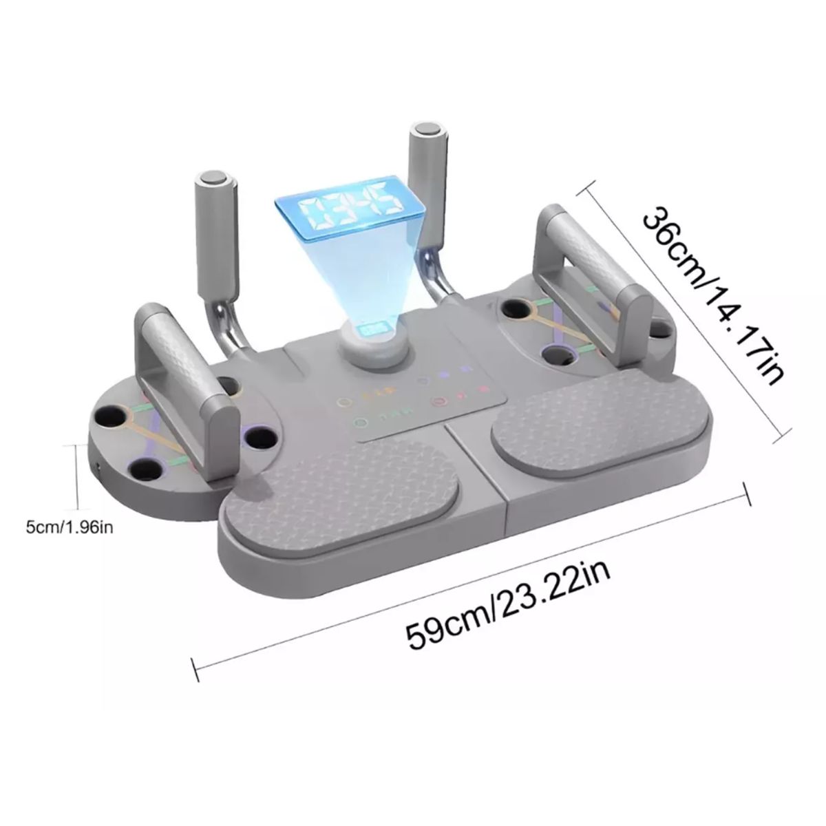 GENERICO - Tabla Push Up Flexiones Pecho Hombro Espalda Codigo De Color