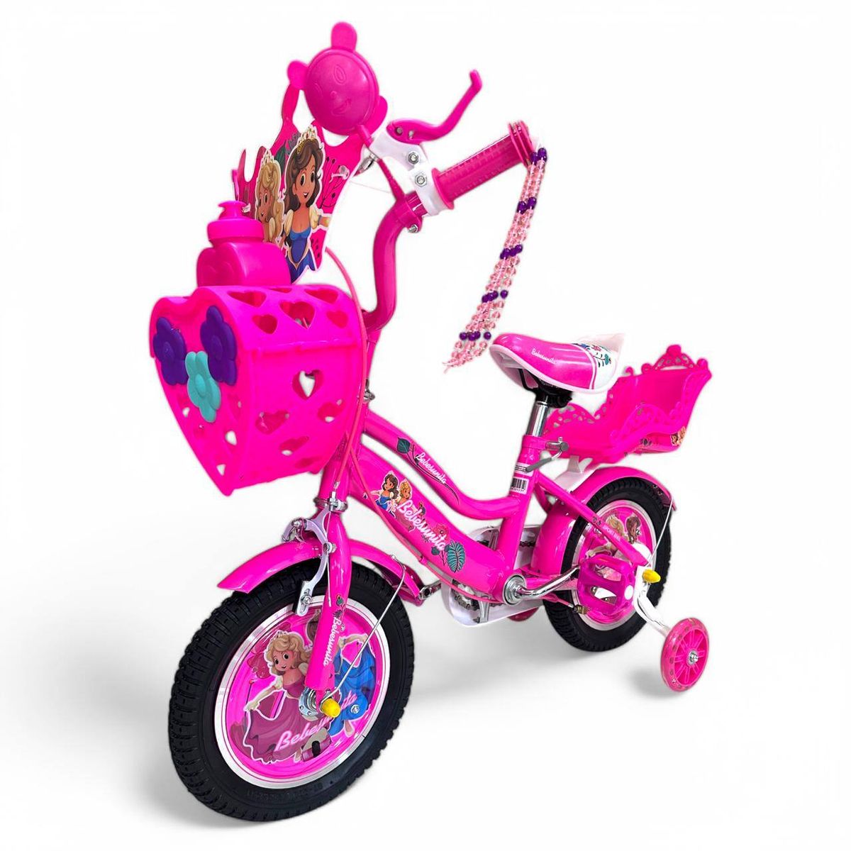 BRITOCHET - Bicicleta Para Niña De 1 a 4 Años RIN 12 Princesa