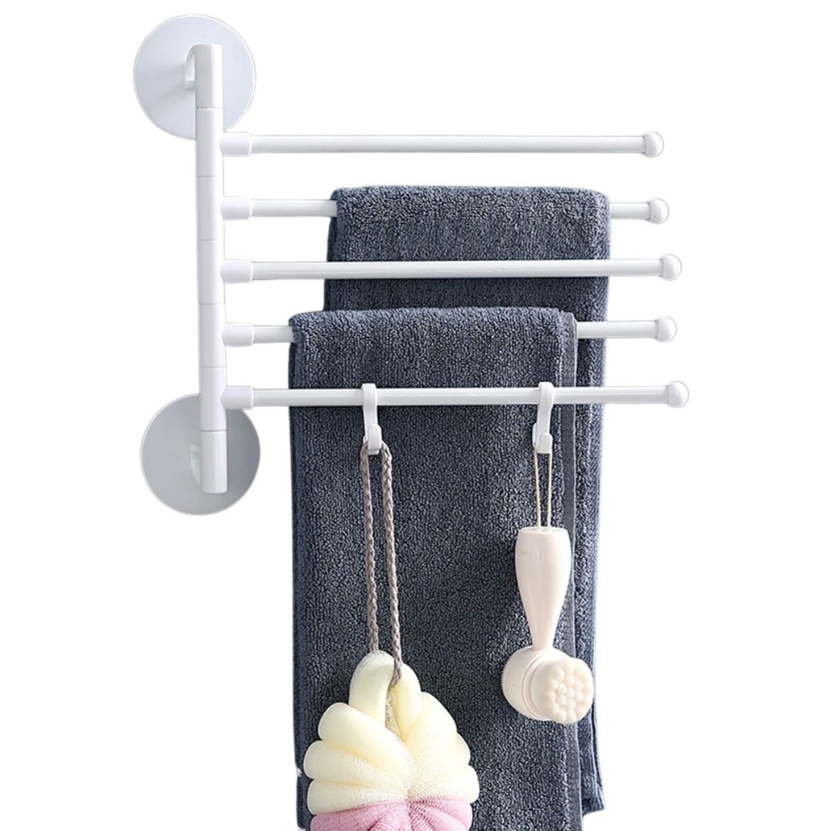 GENERICO - Accesorios Porta Toallas Para Baños Toalleros Con Ventosa