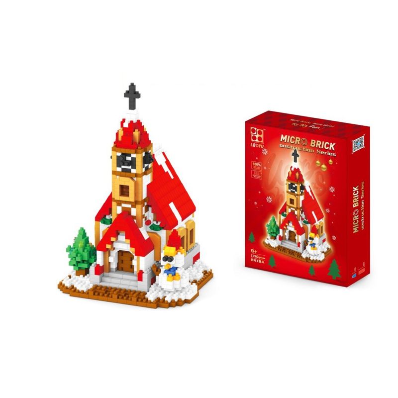 MARKET TOYS - Arma Todo Iglesia De Navidad 1790 Pcs