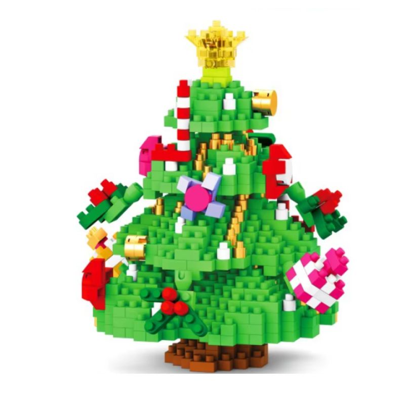 MARKET TOYS - Arma Todo Árbol De Navidad 698 Pcs