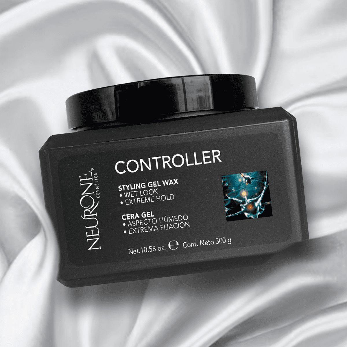 NEURONE COSMETICA - Neurone Controller 300g - Cera Gel de Máxima Fijación y Efecto Húmedo