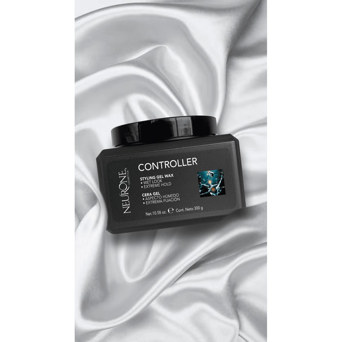NEURONE COSMETICA - Neurone Controller 300g - Cera Gel de Máxima Fijación y Efecto Húmedo