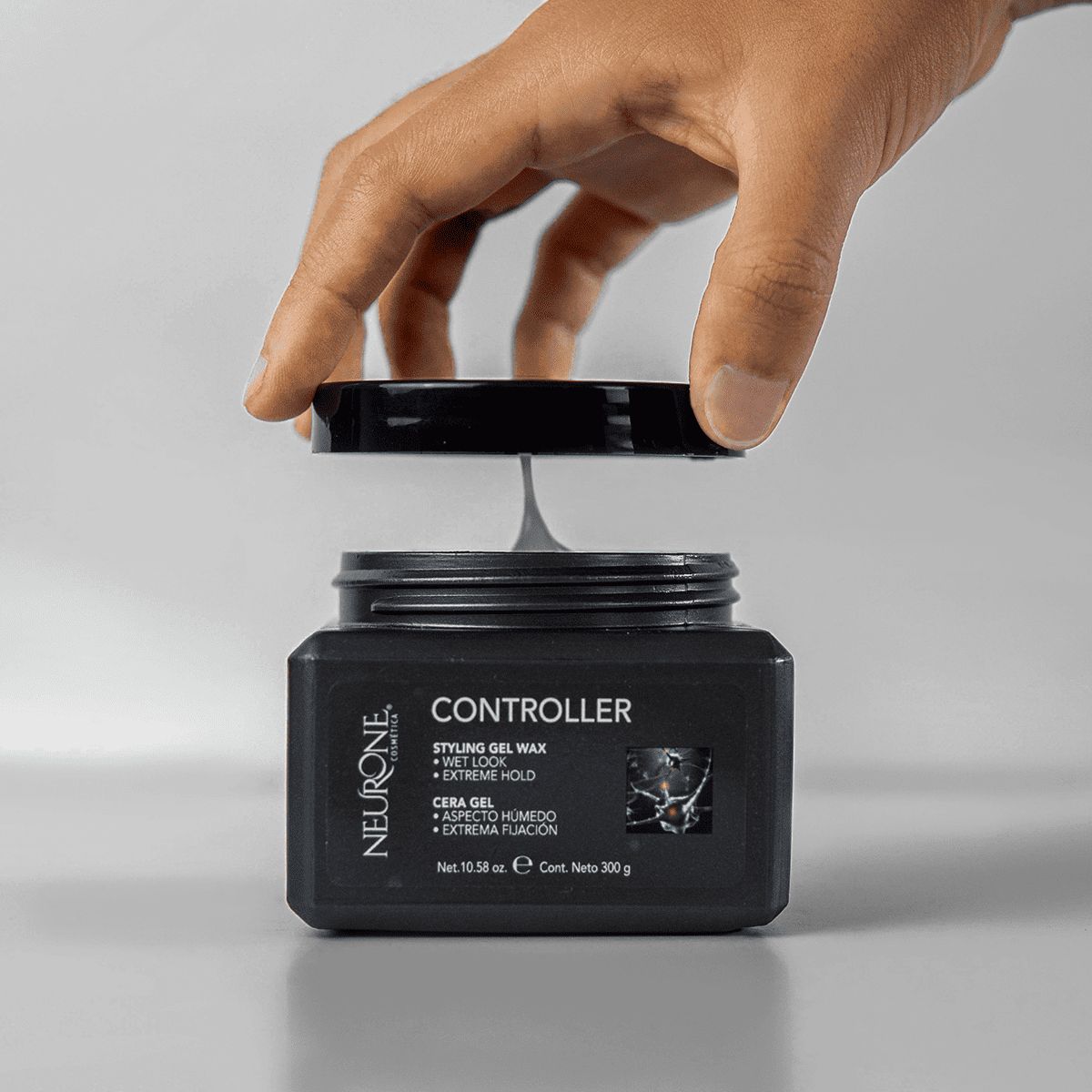 NEURONE COSMETICA - Neurone Controller 300g - Cera Gel de Máxima Fijación y Efecto Húmedo