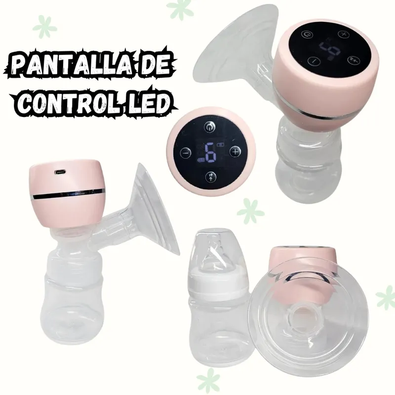 GENERICO - Extractor De Leche Materna Recargable Antirreflujo Lactan