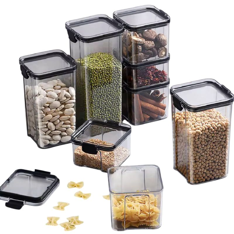 GENERICO - Set Recipientes Herméticos x8 Unidades.