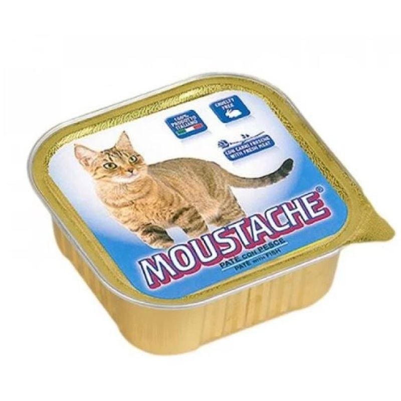 CATLIKE - Pate Moustache Pescado x 100g
