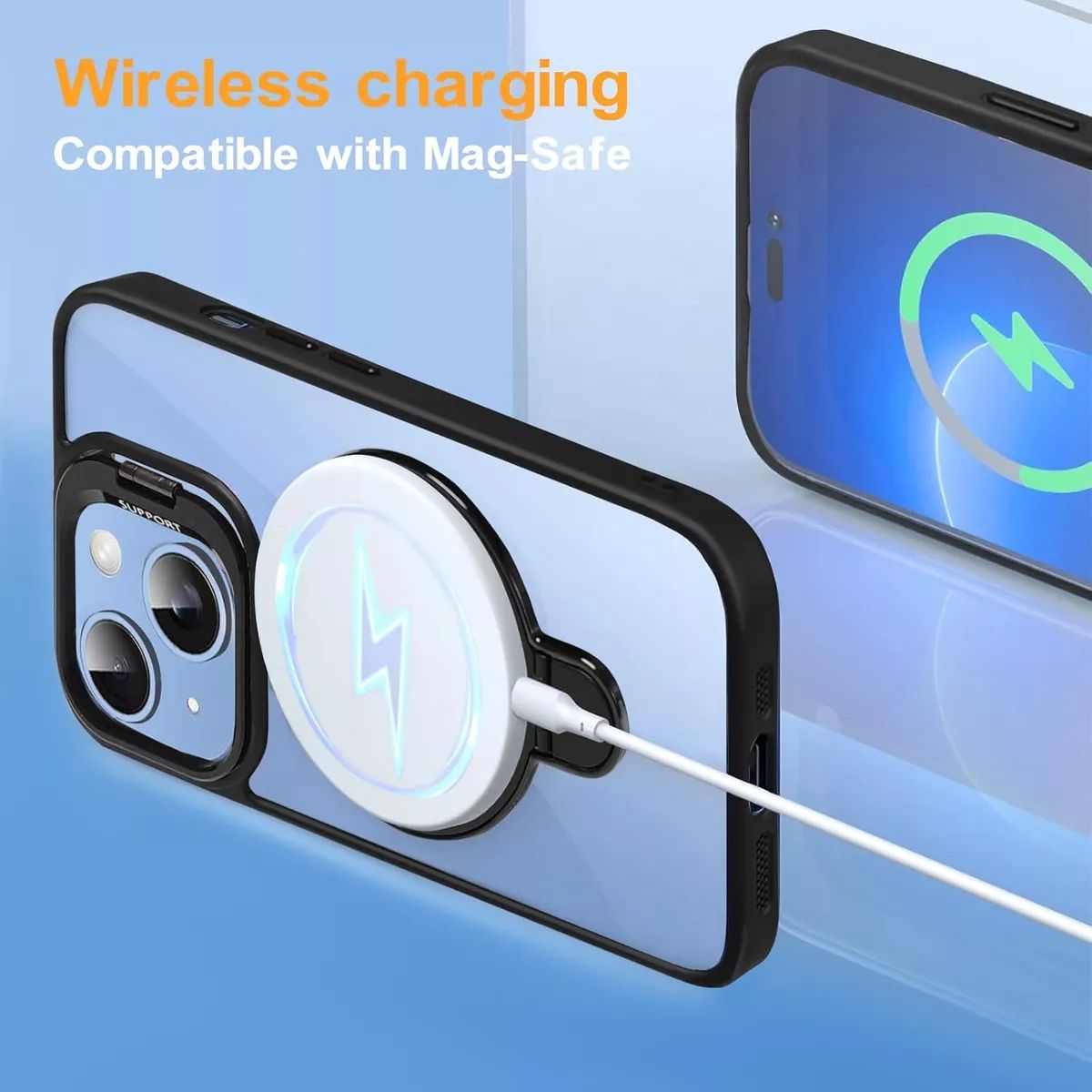 GENERICO - Estuche Funda Forro + Protector De Cámara Para iphone 16